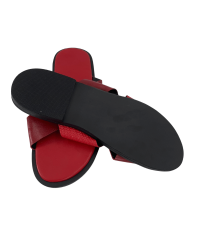 HIGH-QUALITY CLASSIC MEN’S CROSS PALM SLIPPERS/SLIDE