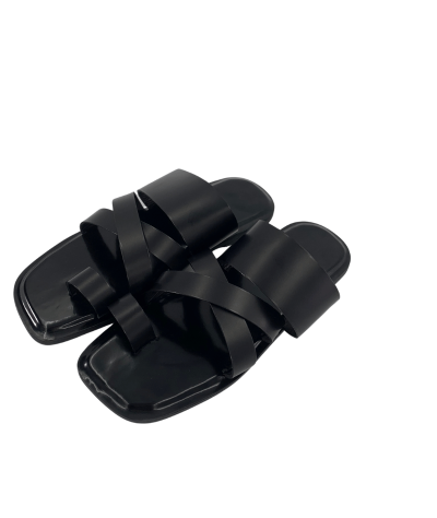 Premium Black leather Desmos slides