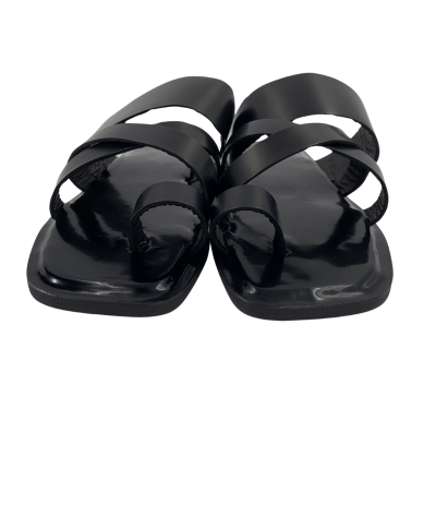 Premium Black leather Desmos slides